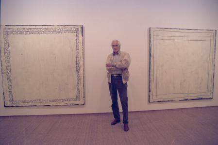 Joan Hernández Pijuan, en Barcelona, en 1997