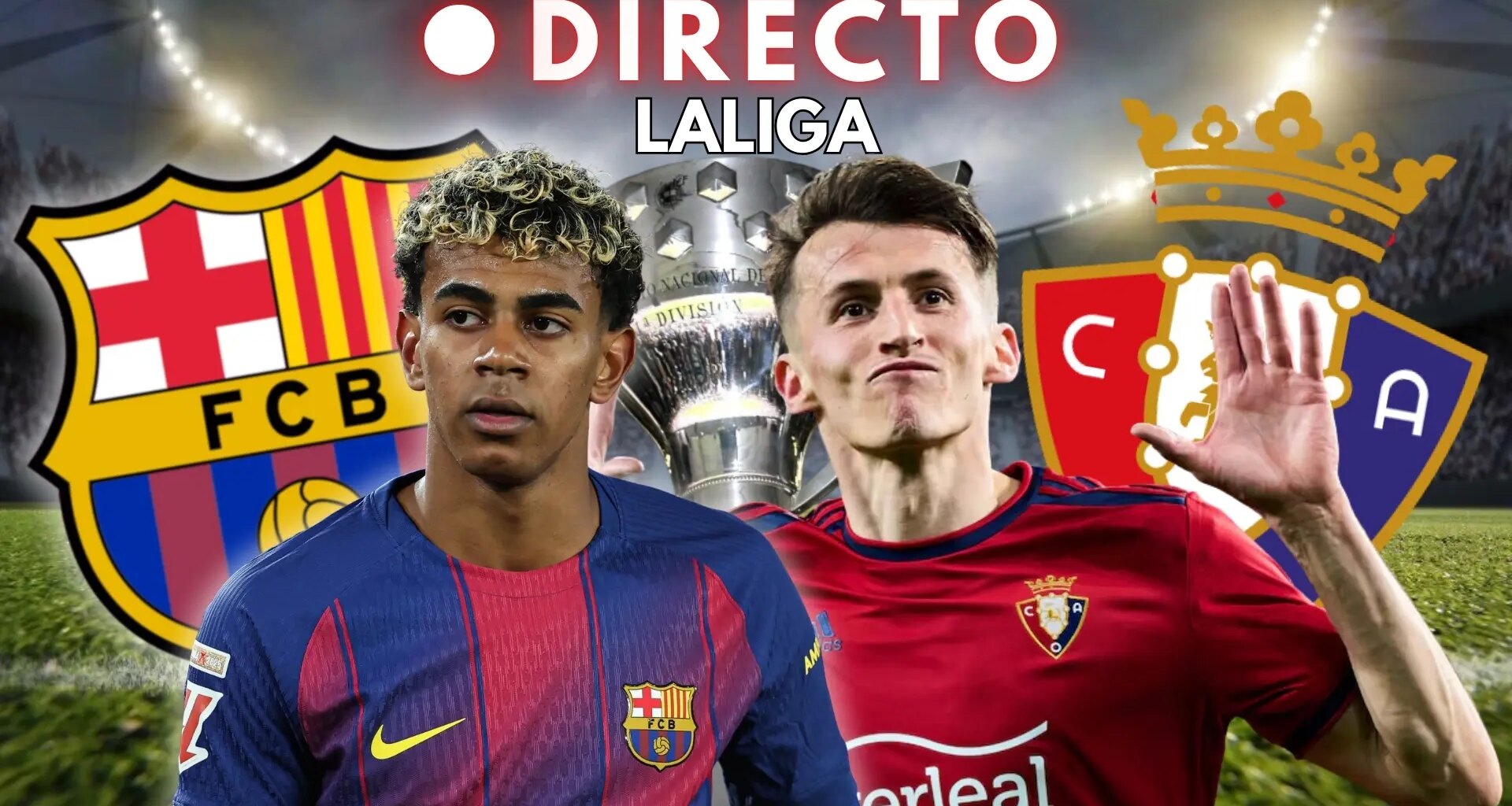 Osasuna de LaLiga, en directo: marcador, goles y última hora de la jornada 16 en el Camp Nou