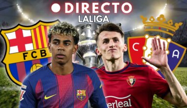 Osasuna de LaLiga, en directo: marcador, goles y última hora de la jornada 16 en el Camp Nou