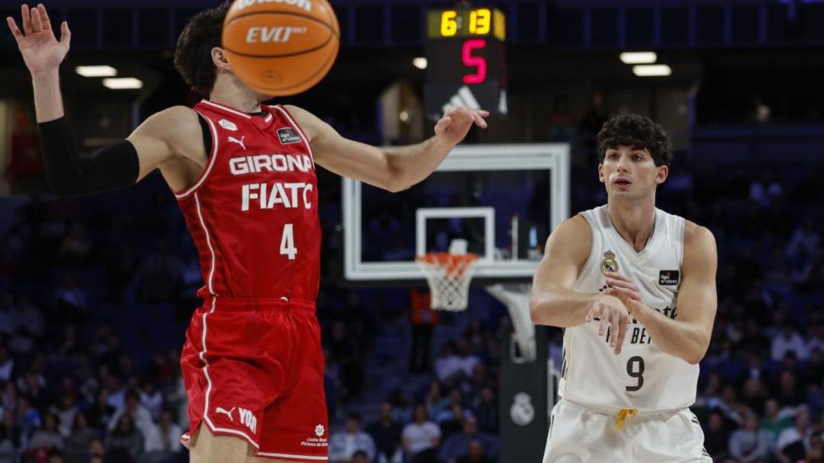 El Real Madrid desata un vendaval ante el Bàsquet Girona