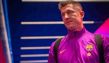 Lewandowski no se entrena con el resto del grupo en la previa contra el Guadalajara