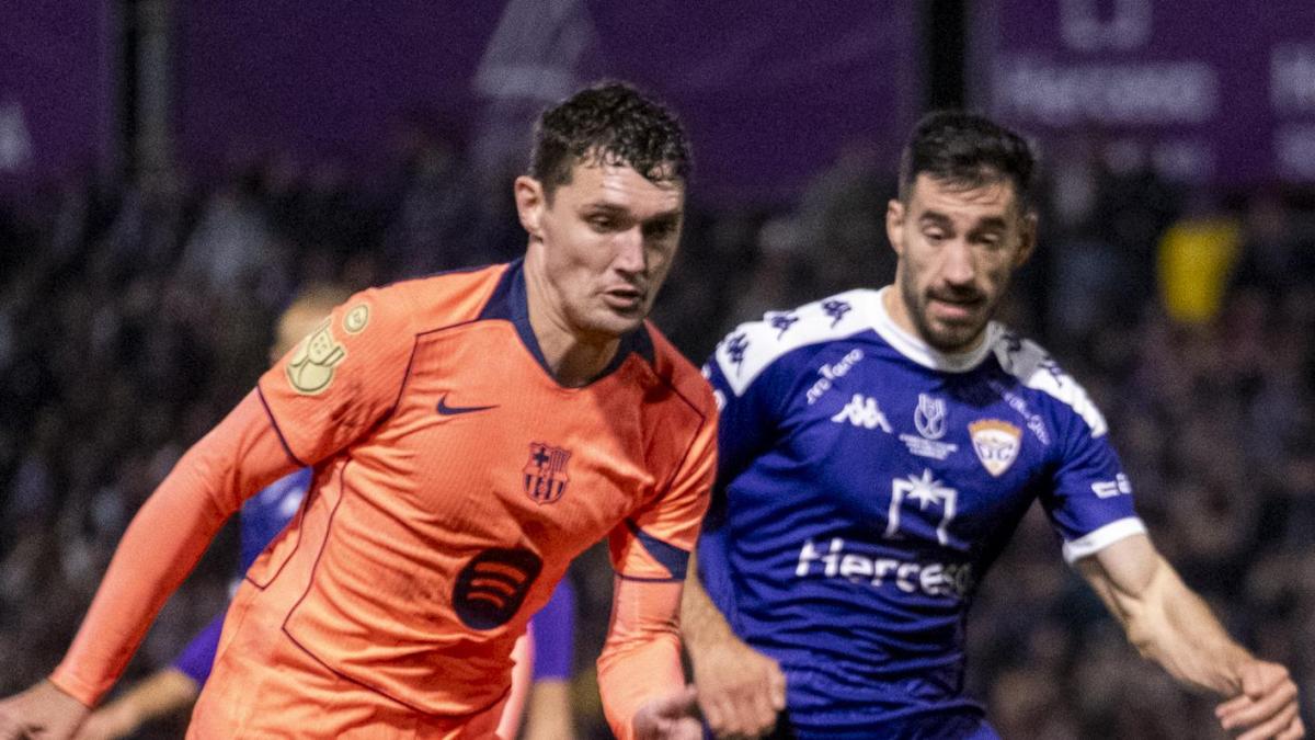 El Barça viajó a Castellón sin Christensen por lesión