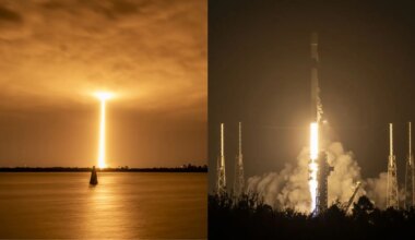 el cohete Falcon 9 logra su lanzamiento número 100 en 2025