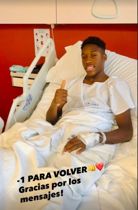 El mensaje optimista de Sama Nomoko tras su operación