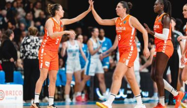 El Valencia tira de garra para frenar las embestidas del Basket Landes