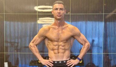 su asombroso cuerpo "después de la sauna"