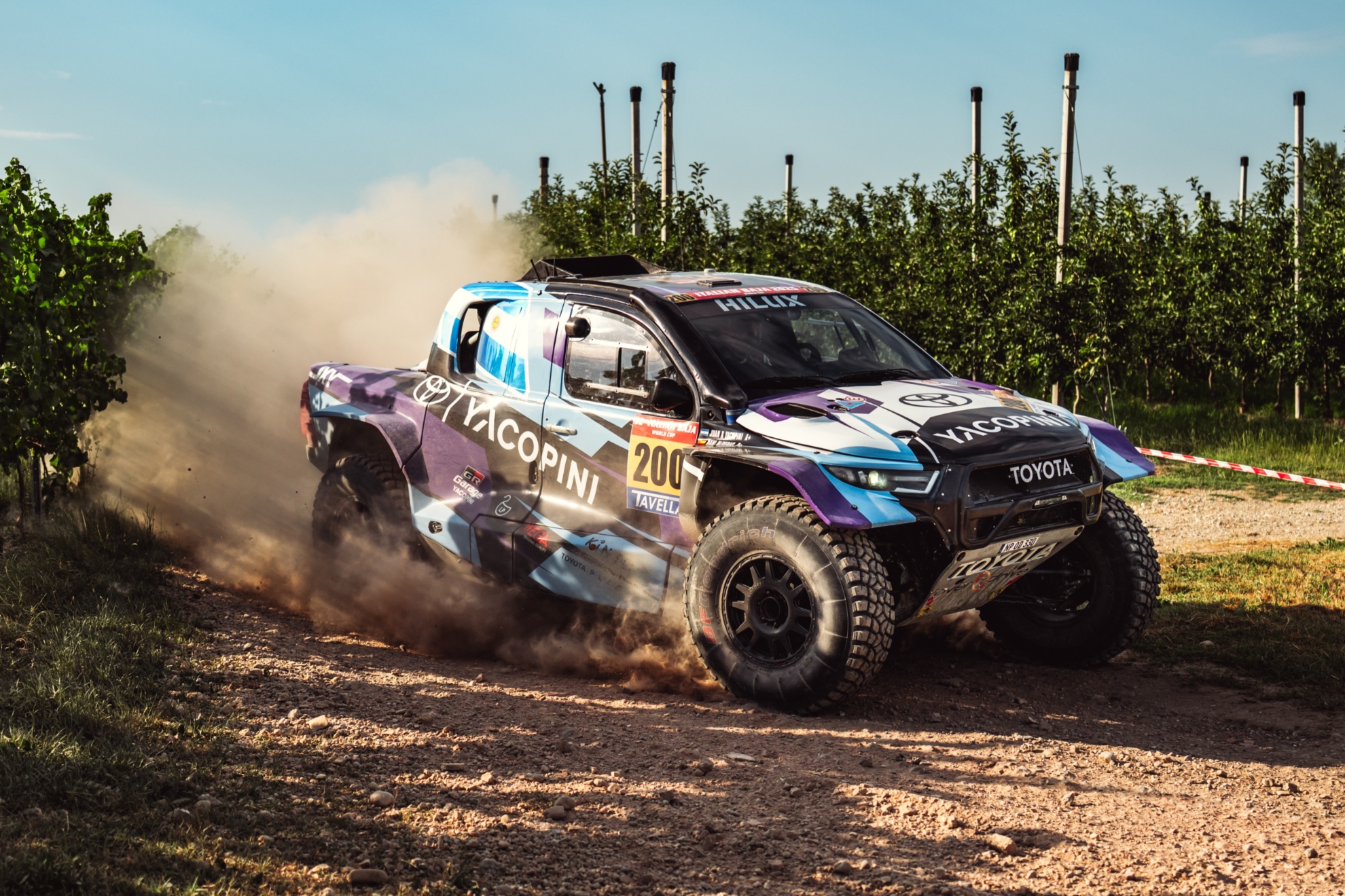 Yacopini logró este año el título mundial de Bajas de la FIA