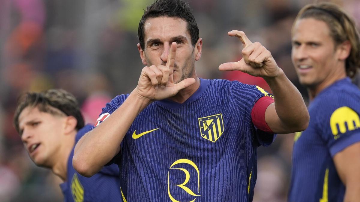 Atlético Madrid de LaLiga EA Sports de fútbol: resultado, resumen, marcador, goles y clasificación