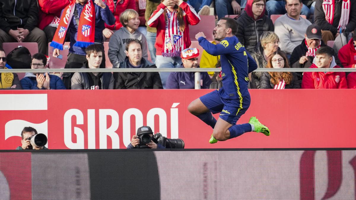 Griezmann ya está en el top-5 de la historia del Atlético