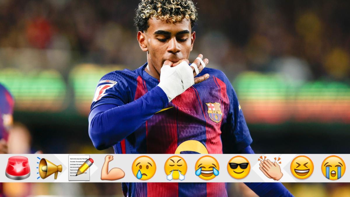 Para silbidos, los de Lamine Yamal