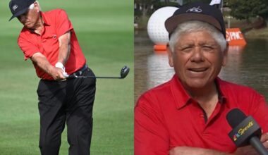 Es una leyenda del golf y su discurso sobre por qué sigue jugando torneos con 86 años es entrañable