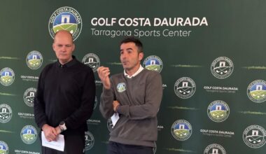 Marcos Meury y Xavi Pueyo, del Club de Golf Costa Daurada.