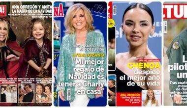 Ana Obregón, Lydia Lozano, Chenoa y la princesa Leonor protagonizan las portadas