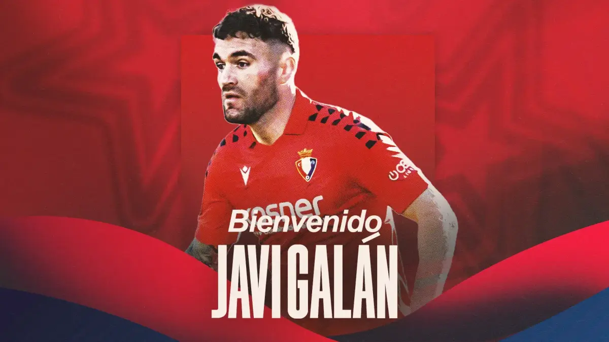 Javi Galán llega a Osasuna desde el Atlético de Madrid