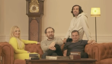 El as en la manga de La Oreja de Van Gogh con Amaia Montero en Nochevieja