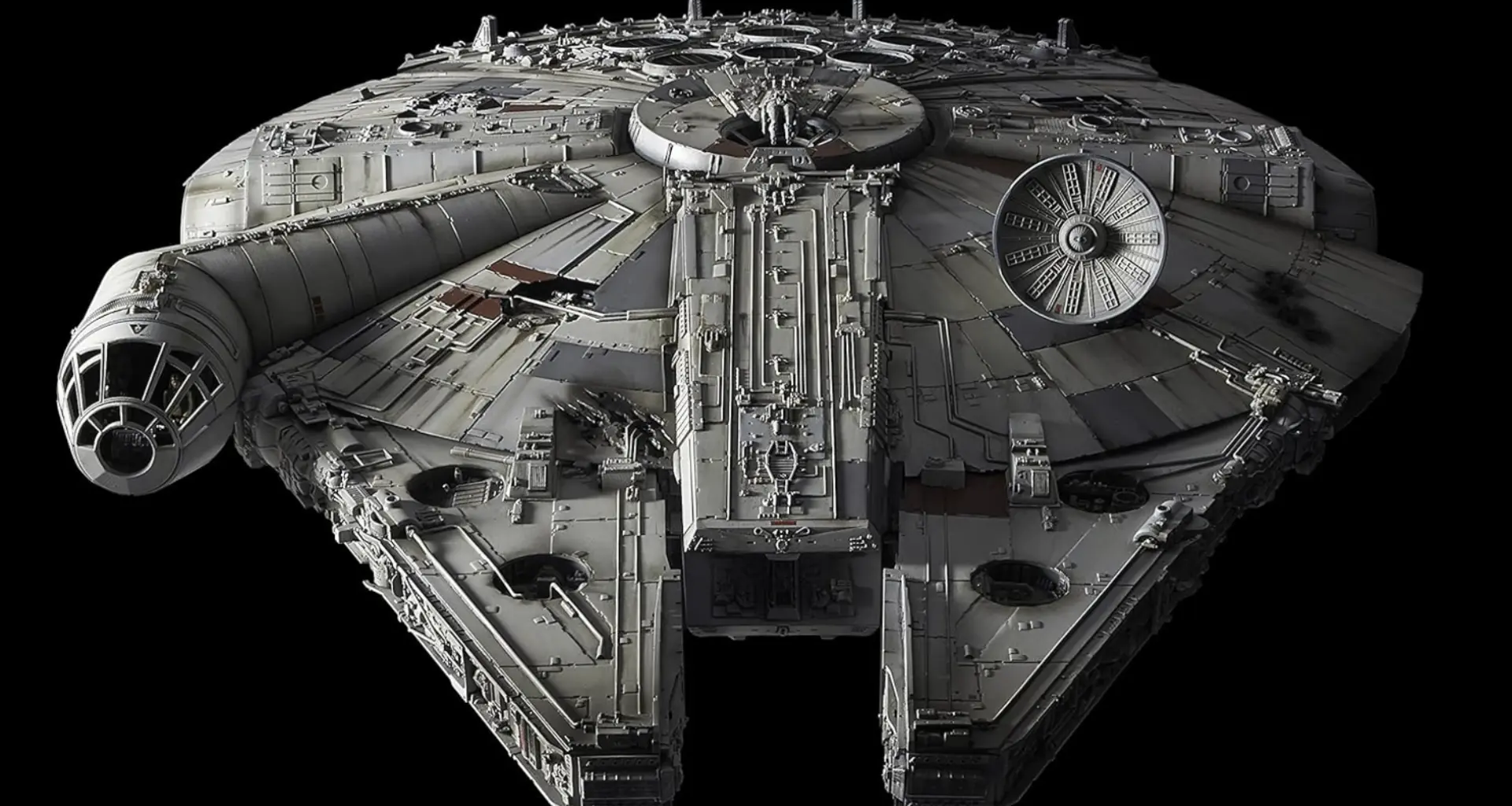 Si no te gusta LEGO, este Halcón Milenario no tienes que armarlo y es increíblemente detallado