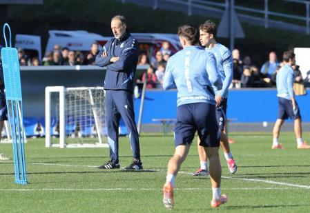 Pellegrino Matarazzo dirige su primer entrenamiento a la Real Sociedad