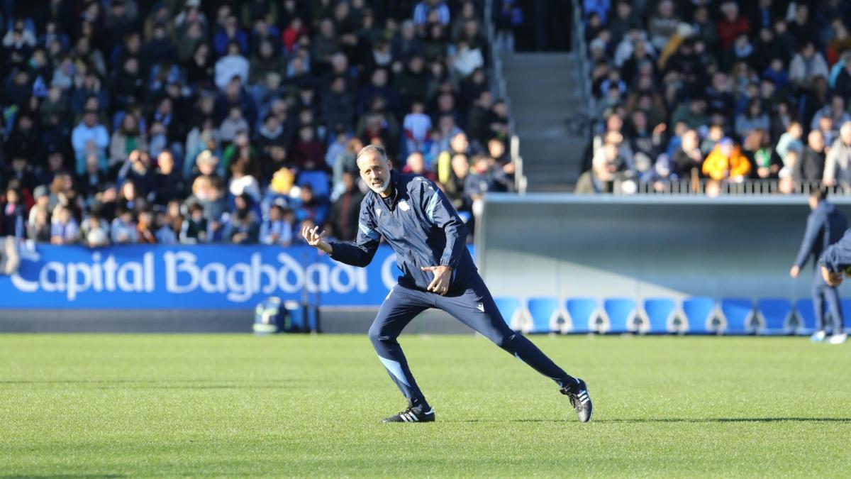 Matarazzo dirige su primer entrenamiento con varias ausencias en la vuelta de Navidad