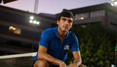 Román Burruchaga y el desafío de construir un nombre propio en el tenis argentino: “Siento que tengo el nivel y confío mucho en mí”
