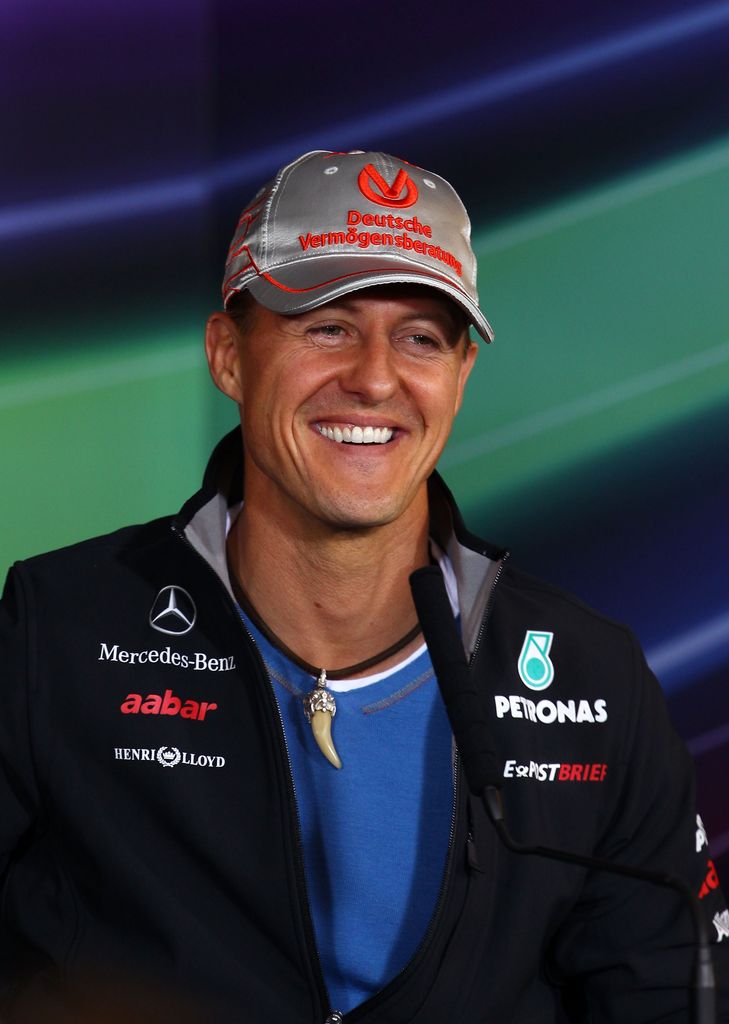 Michael Schumacher cuando era piloto de la escudería Mercedes en 2011