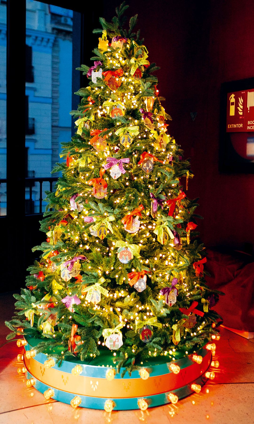 El árbol navideño de Loewe