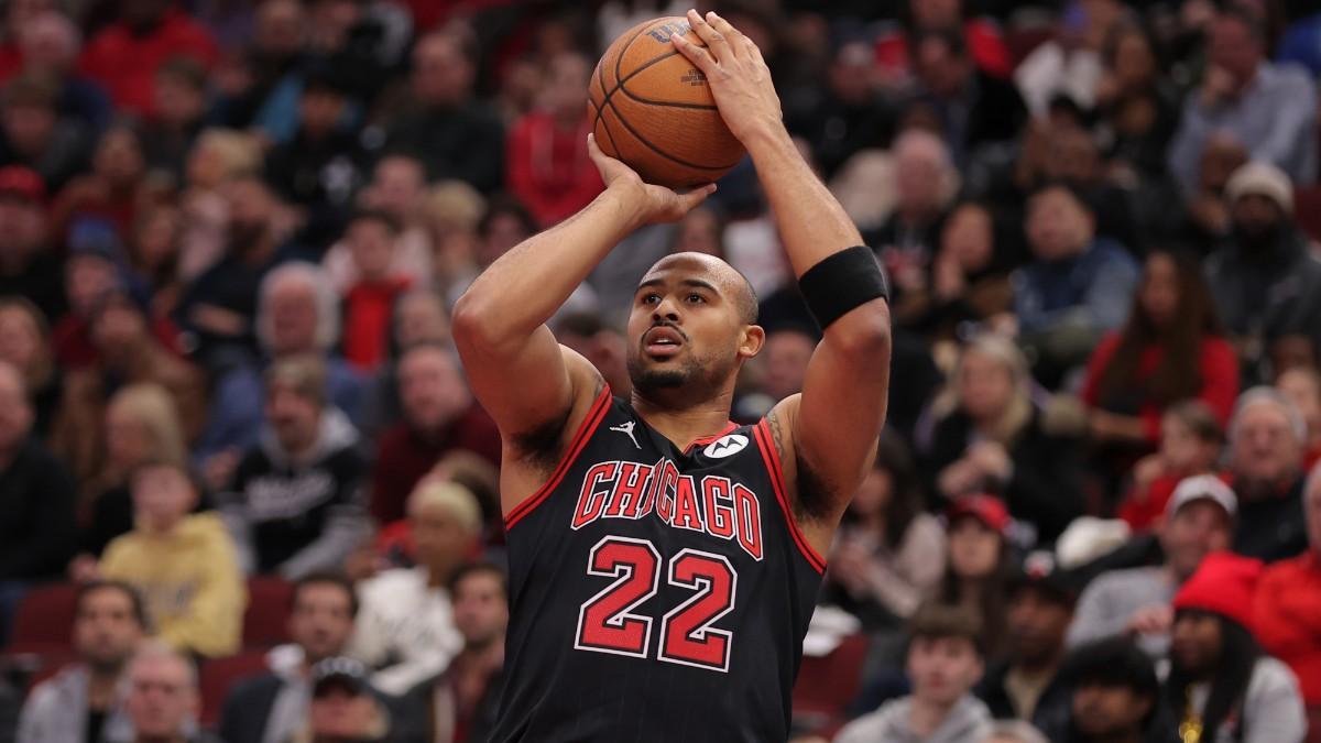 Talen Horton-Tucker, en un partido con los Chicago Bulls