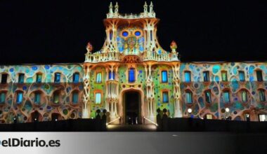 Conde Duque estrena un videomapping envolvente y arquitectónico