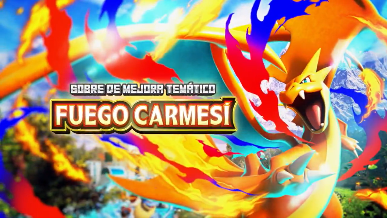 JCC Pokémon Pocket desvela su nuevo set Fuego Carmesí