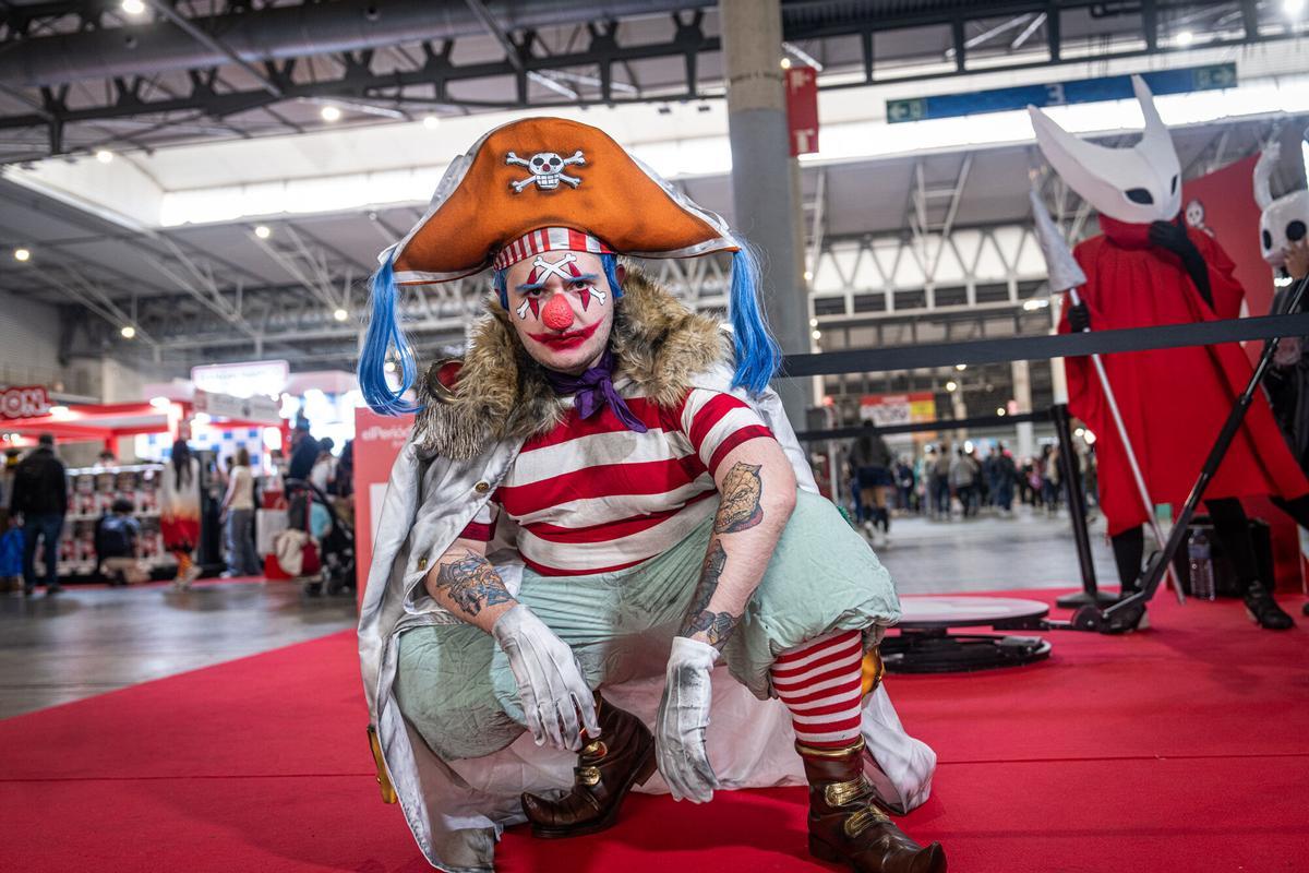 Miguel, de 28 años, en el Manga Barcelona