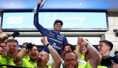 Carlos Sainz firma un podio estelar en el GP de Catar