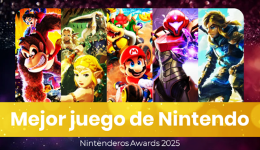 ¡Comienza la 2ª Fase de los Nintenderos Awards 2025! ¡Vota ya por los 5 candidatos a mejor juego de Nintendo del año!