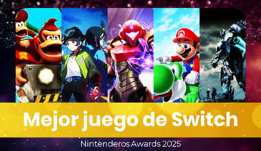 Nintenderos Awards 2025: ¡Vota por el mejor juego de Nintendo Switch 1 del año!