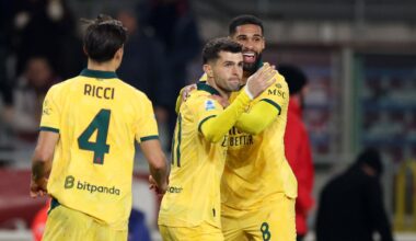 Pulisic en 10 minutos lleva al Milan al triunfo