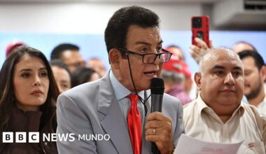 Nasralla denuncia un "fraude" en el conteo de votos de la elección presidencial de Honduras Asfura que lidera Asfura por estrecho margen