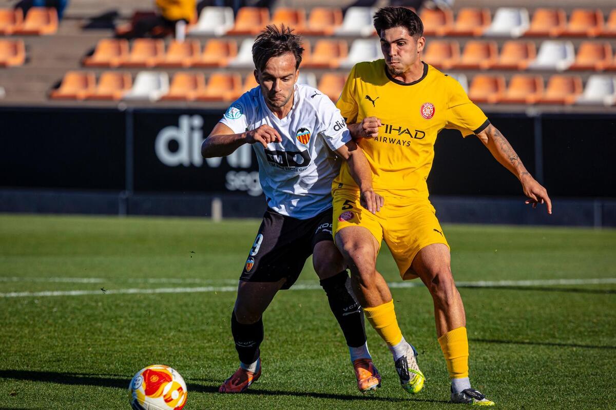El Girona B cae en el duelo de filiales ante el Valencia Mestalla | Girona FC