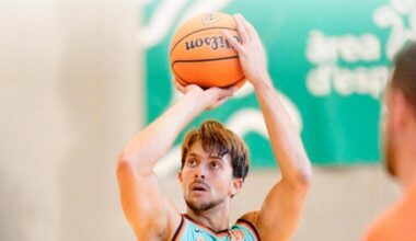 Alessandro Scariolo, durante un partido con el Palmer.