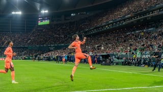 Agresión en La Cartuja a un hincha barcelonista e incidentes con el padre de Lamine Yamal