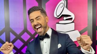Borja Voces, el triunfito que triunfa en América y que ayer fue protagonista en la alfombra de los Latin Grammy