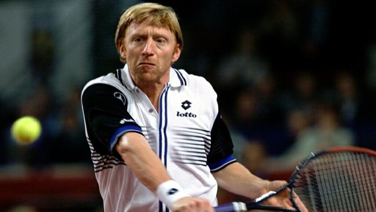 Boris Becker, durante su etapa tenística