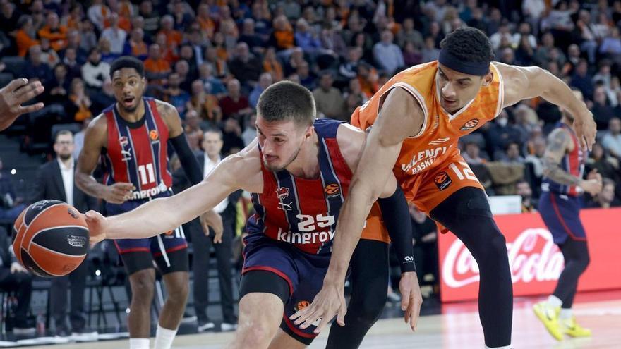 Un Kosner Baskonia intermitente claudica en Valencia