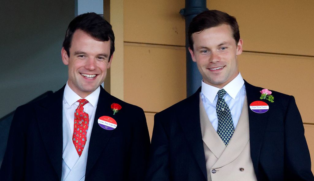 El capitán James Boggis-Rolfe y el mayor Oliver “Ollie” Plunket