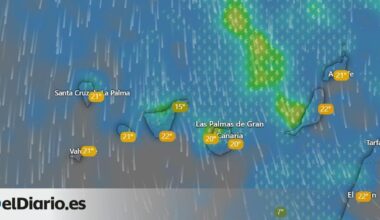 Nuevo aviso especial de la Aemet para Canarias por la borrasca Emilia