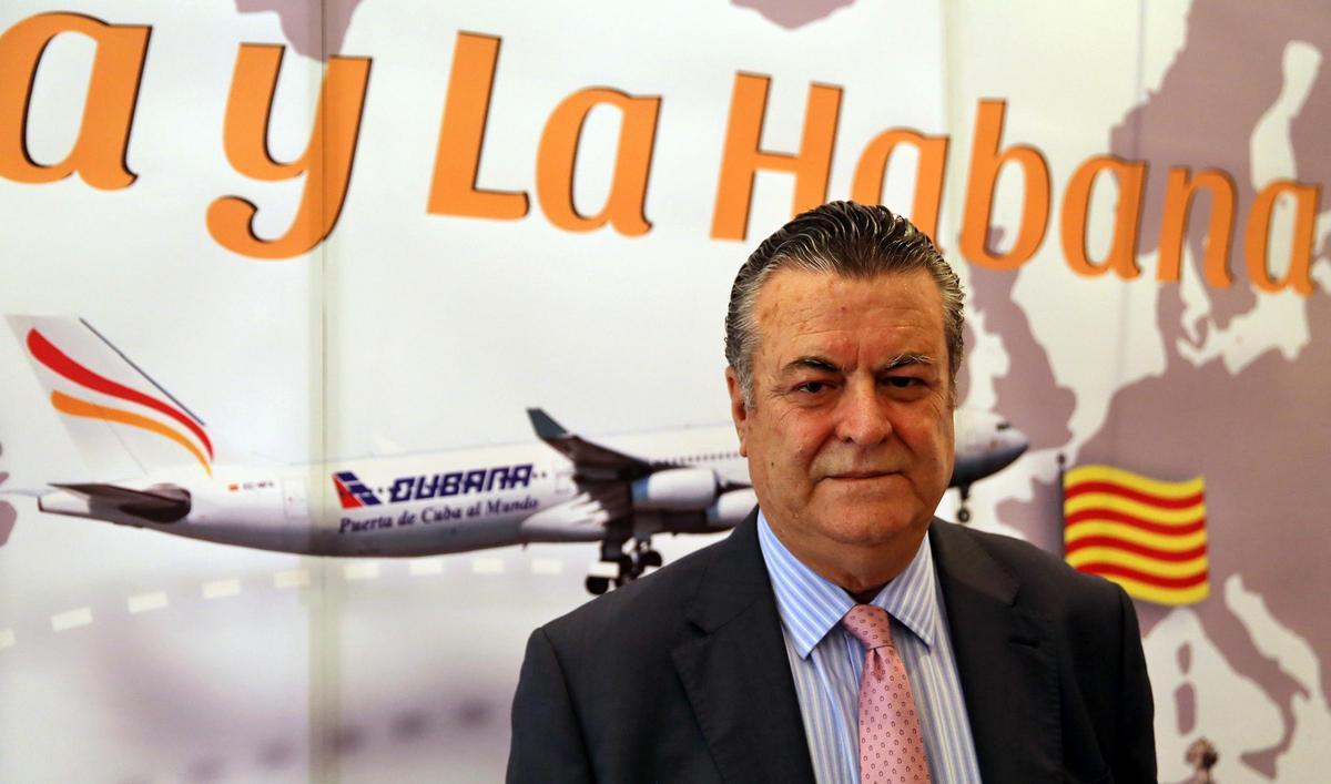 Julio Martínez, dueño de la línea aérea española Plus Ultra.