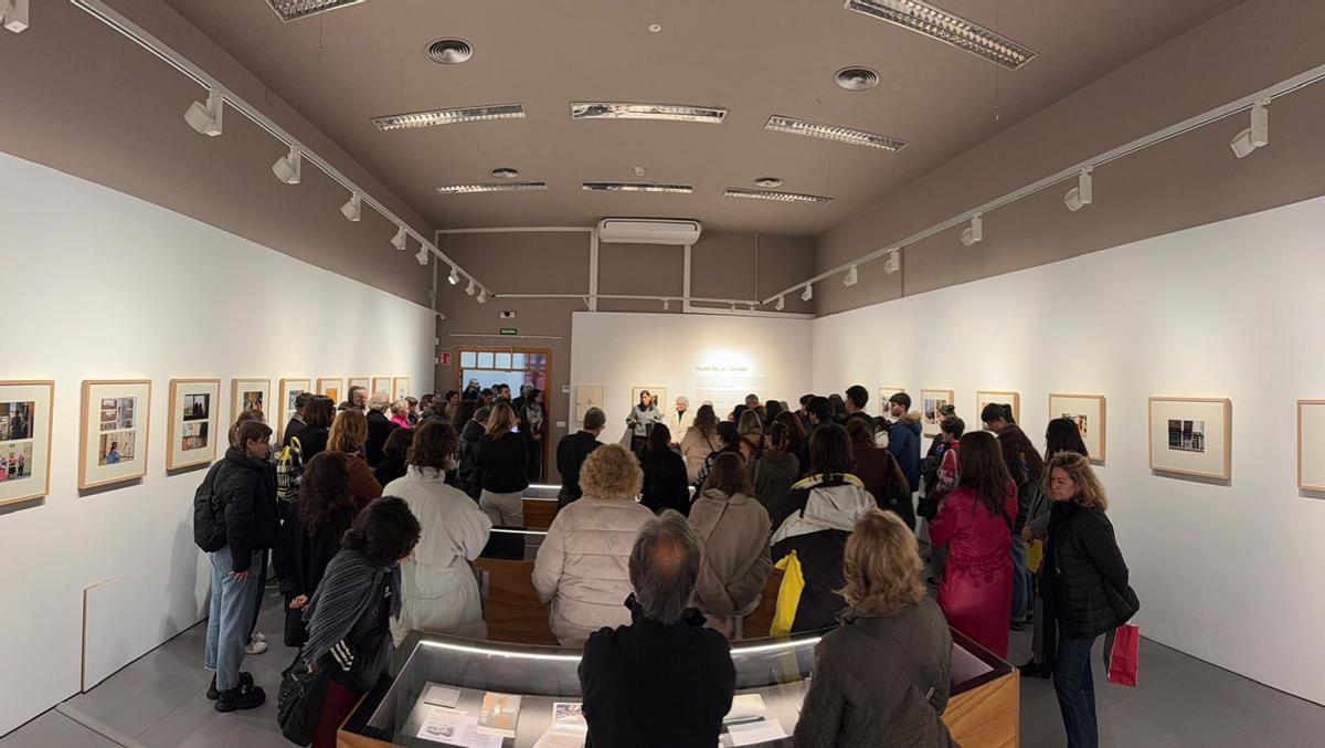 Exposición de la cartografía del documental 'Ellas en la ciudad' en el Cicus.