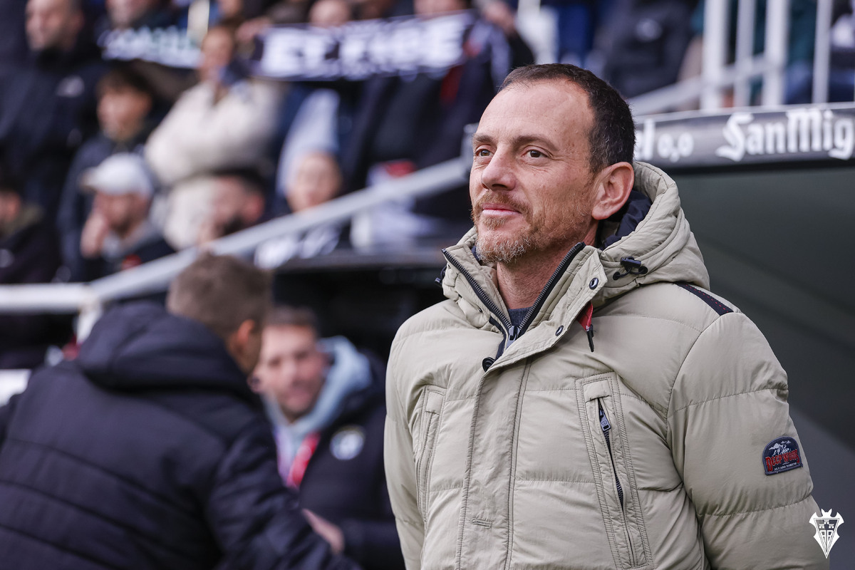 Alberto González valoró la victoria del Albacete Balompié en el Plantío