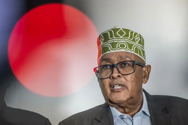 El presidente de Somalilandia, Abdirahman Mohamed Abdullahi.