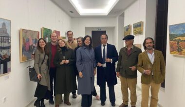 Exposición de pinturas en el Palacio del Virrey Laserna