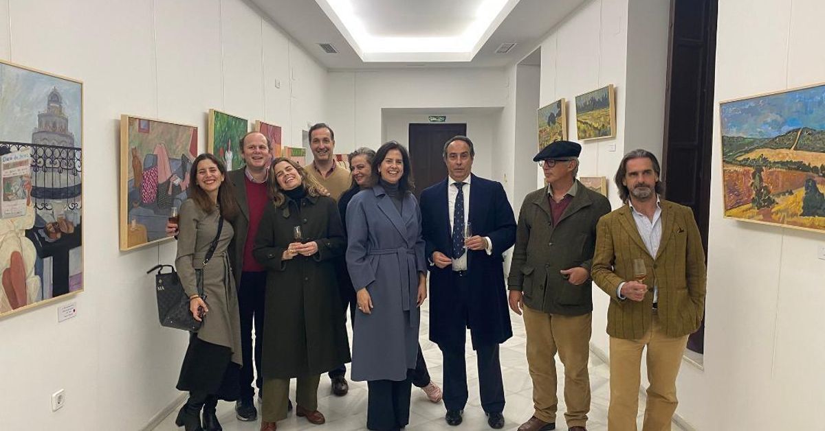 Exposición de pinturas en el Palacio del Virrey Laserna