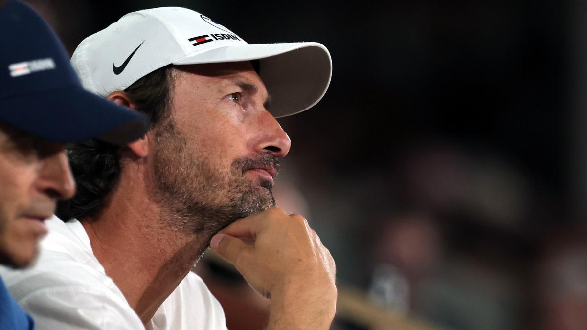 Juan Carlos Ferrero durante Roland Garros