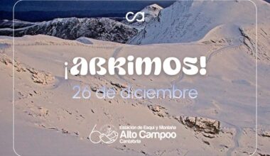 Alto Campoo prevee su reapertura el viernes 26 de diciembre - Estación de Esquí de Alto Campoo